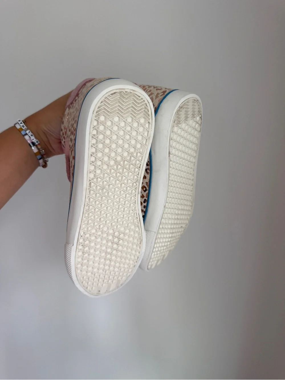 Mini Boden Leopard Print High Top Sneakers